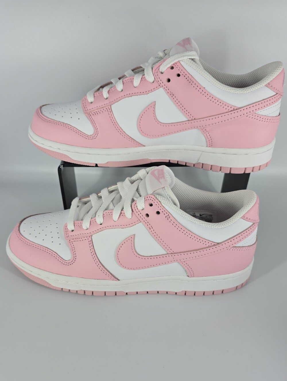 💎SOLD💎 Nike Dunk Low GS – White / Medium Soft Pink – 7Y / 8.5 Women’s - Picture 5 of 9